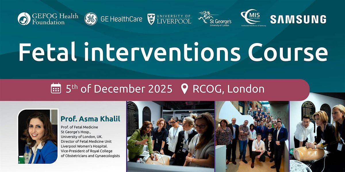 Fetal interventions Course 11th edition - On site & Virtual