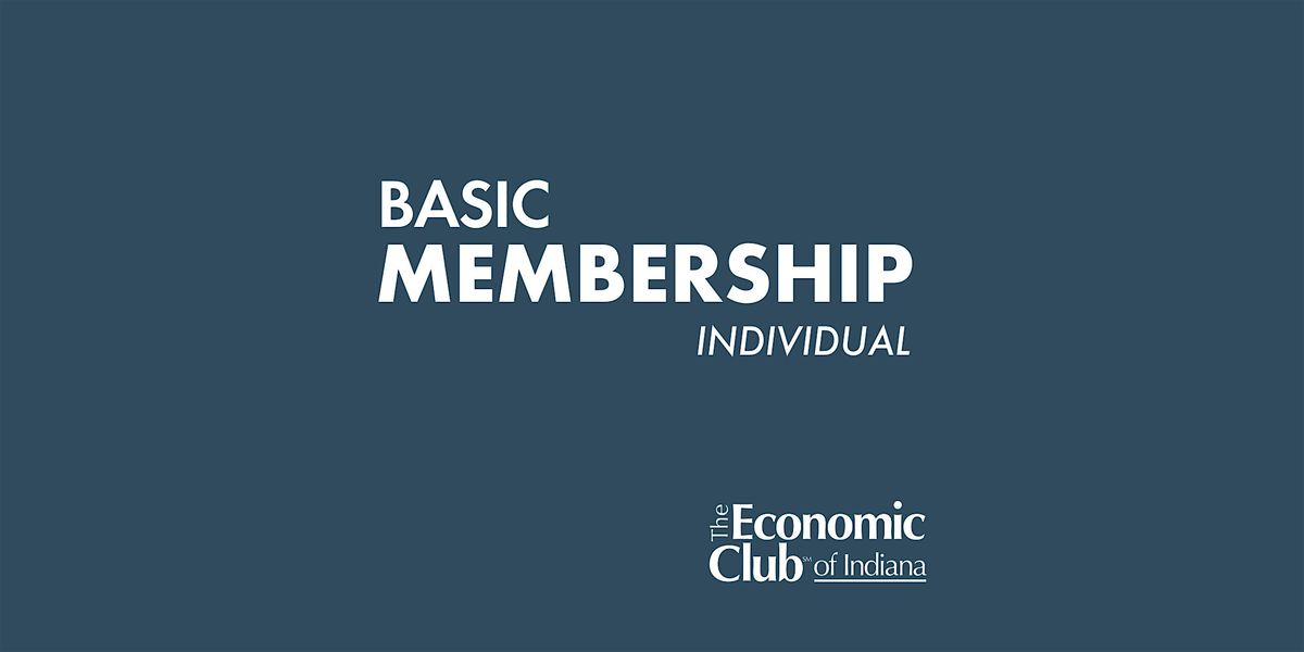 Basic Individual Membership 2025 - 2026