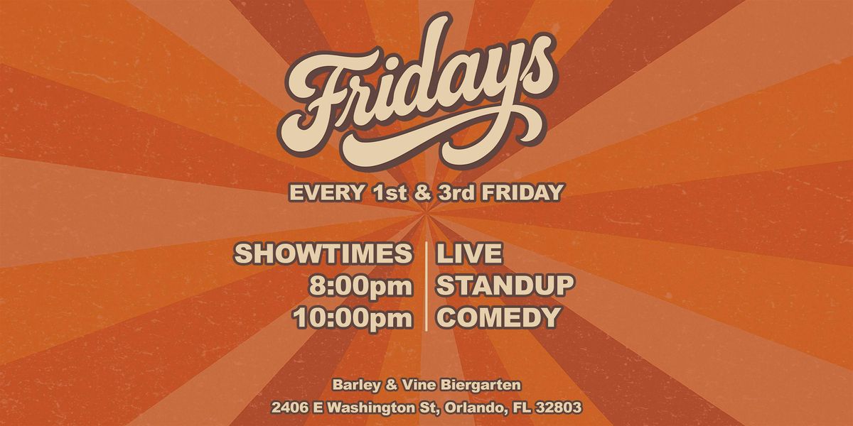 Fridays Comedy Show