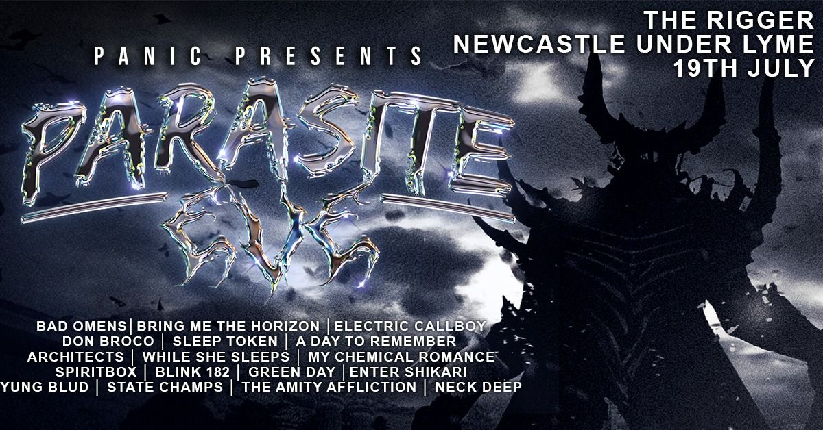 Panic Presents: Parasite Eve Club Night at The Rigger, Newcastle Under Lyme