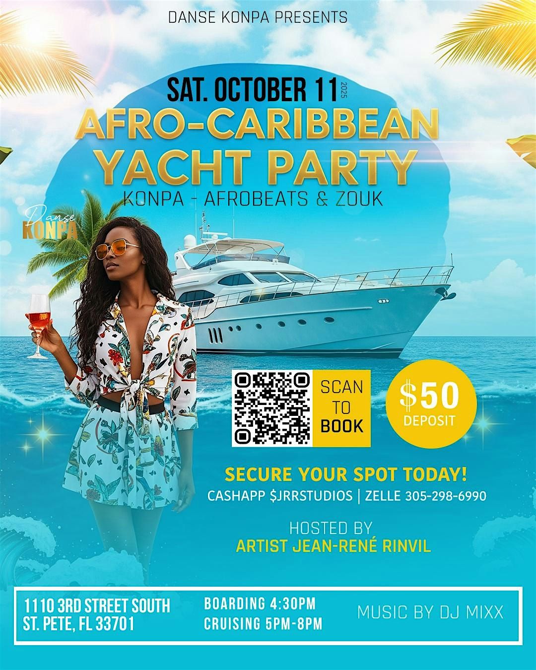 Afro-Caribbean Yacht Party
