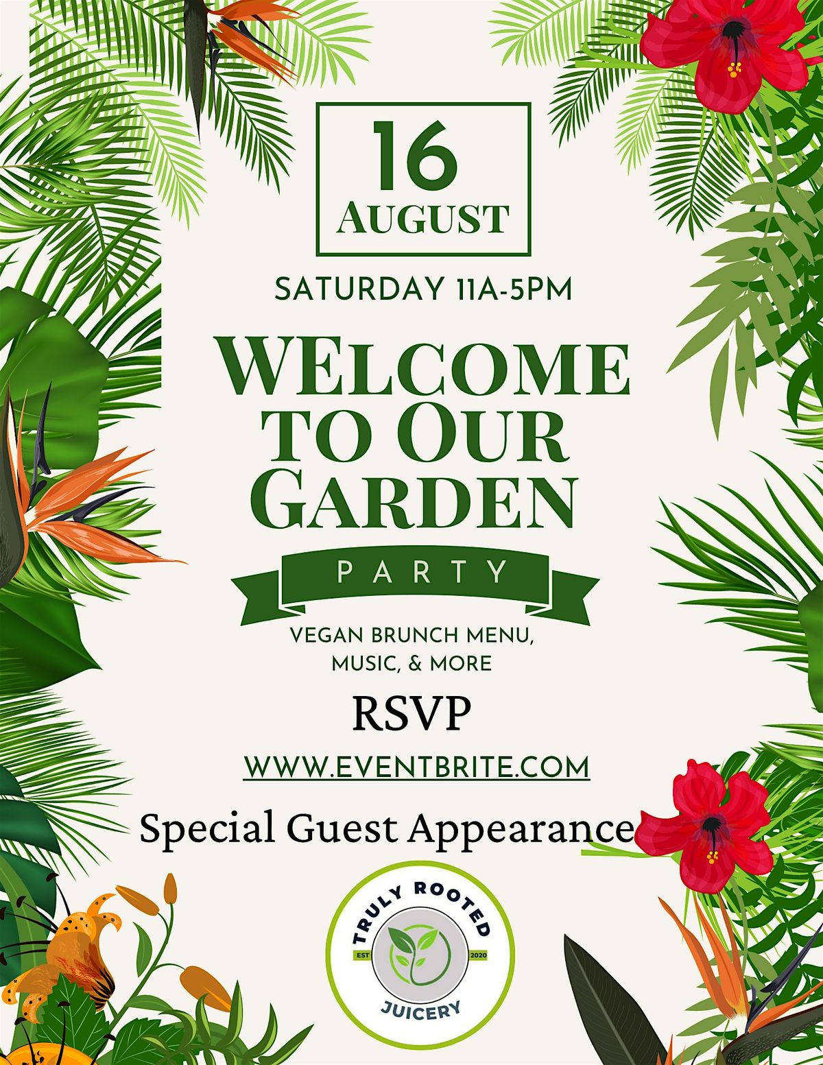 Welcome to The Garden Party!