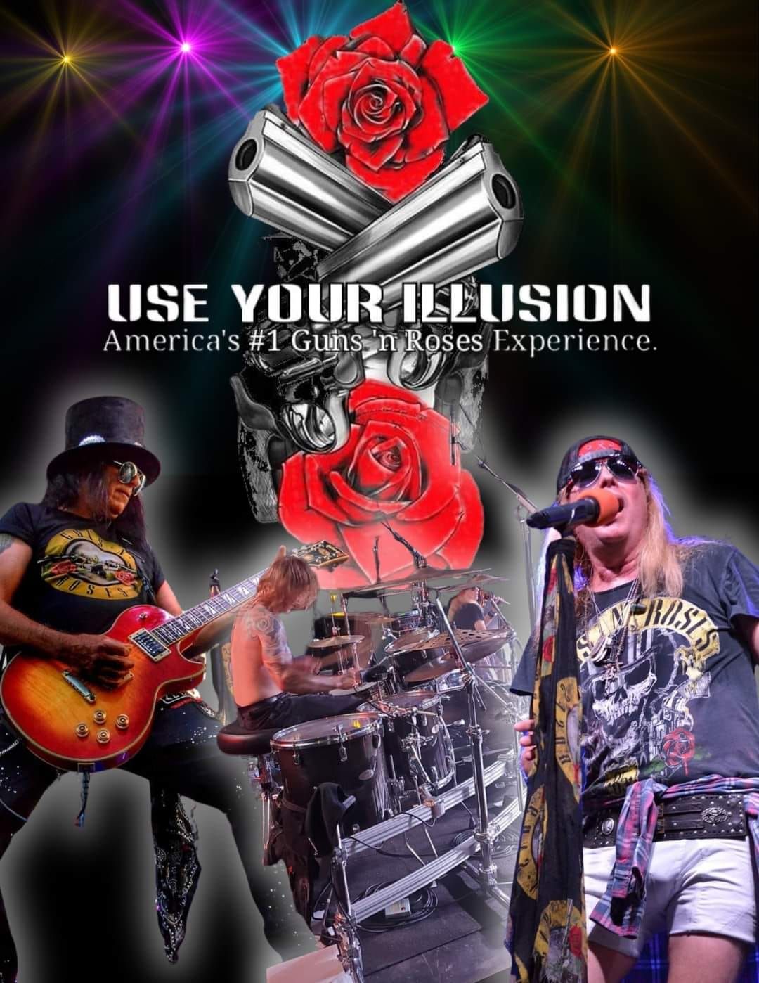 Guns N Roses Tribute "Use Your Illusion" With Sammy Hagar Tribute "One Way  To Rock"