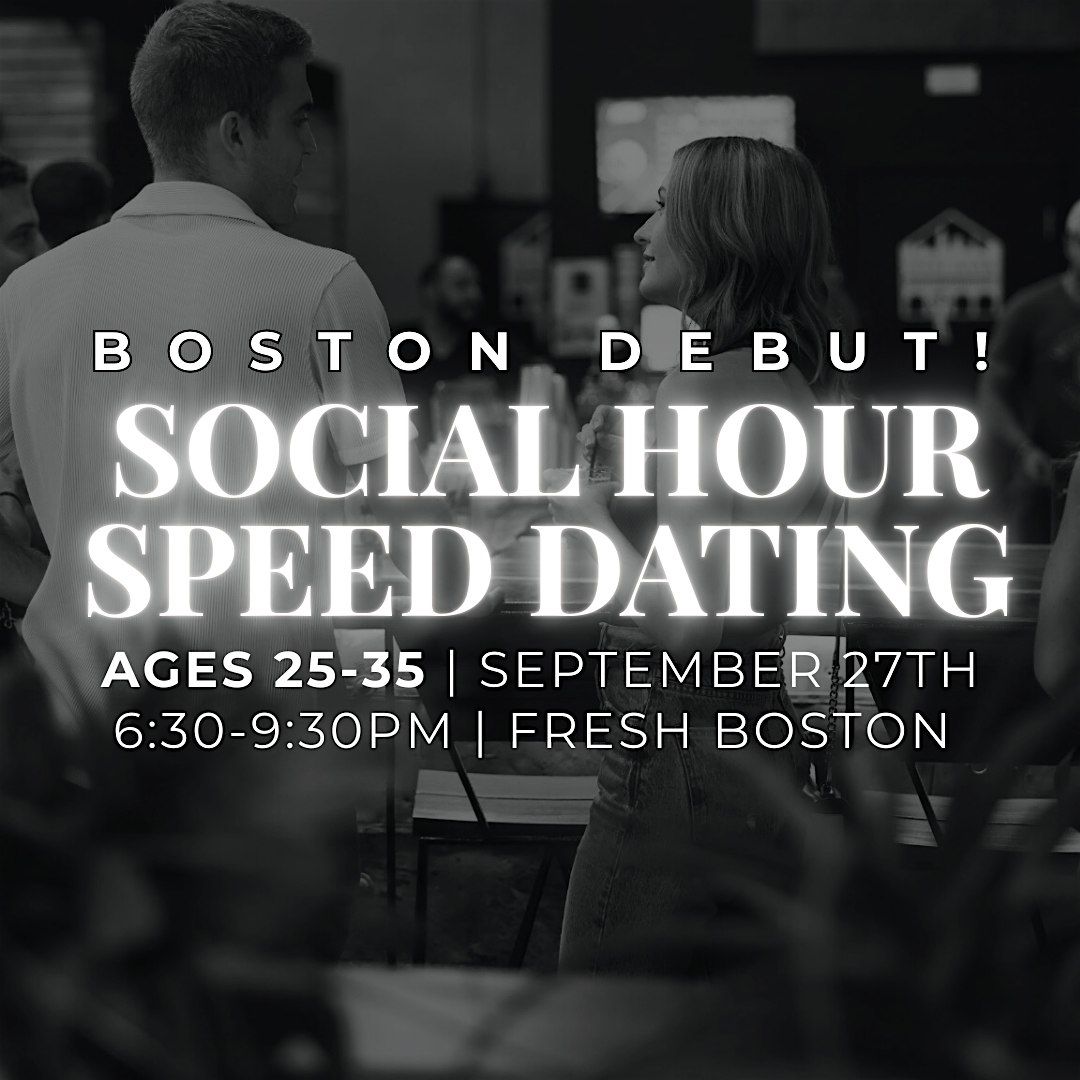Social Hour: Speed Dating Ages 25-35