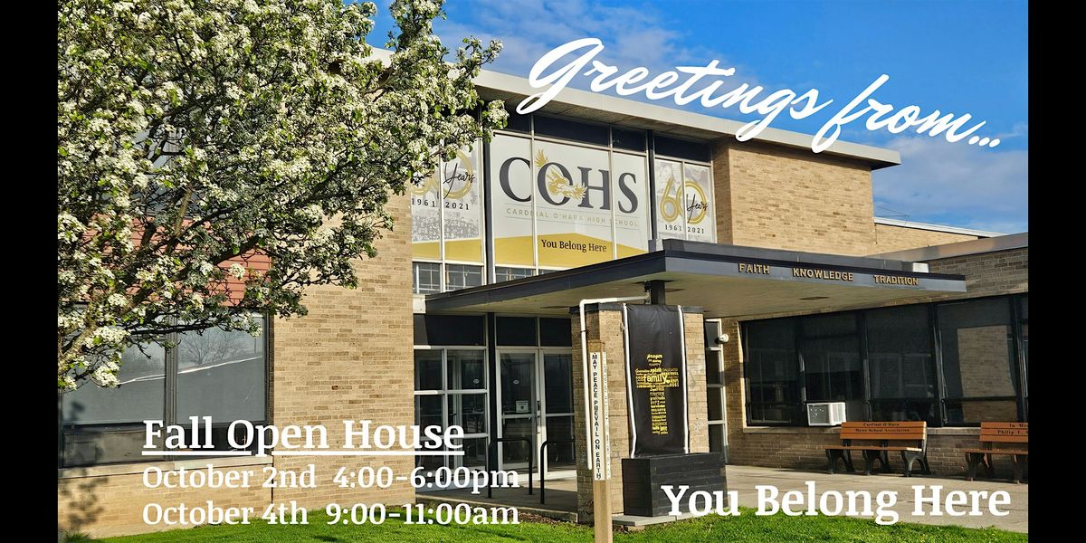 Fall 2025 Cardinal O'Hara Open House