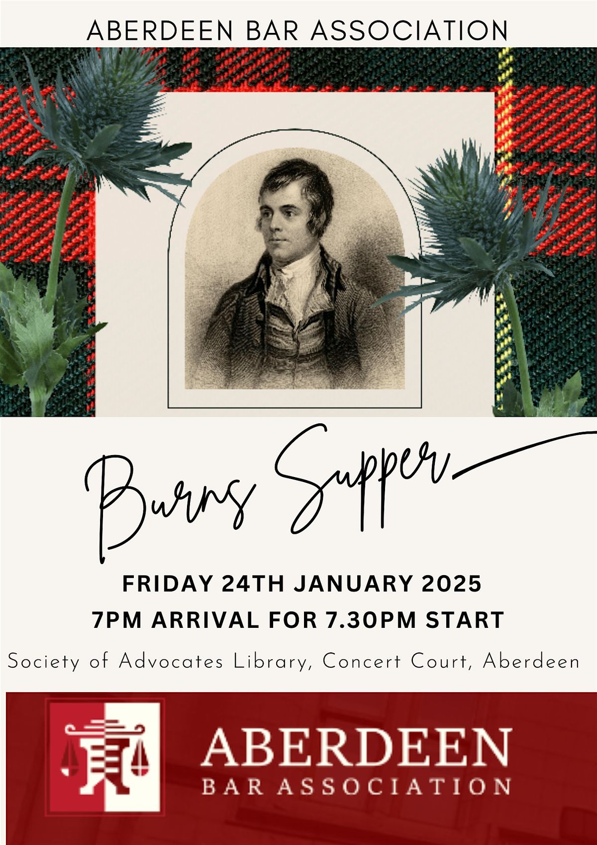 Aberdeen Bar Association Burns Supper