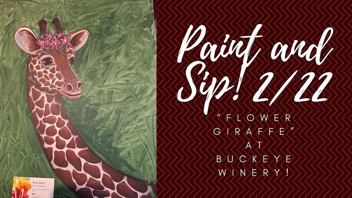 Paint & Sip with Tessa's Studio at Buckeye Winery!!