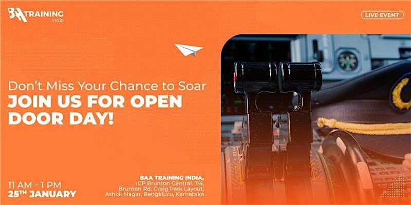 Live Event: Don\u2019t Miss Your Chance to Soar \u2013 Join Us for Open Door Day!