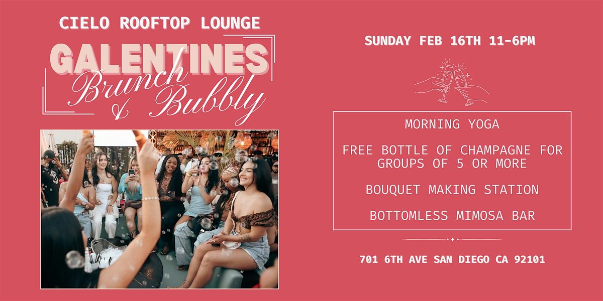 Galentines: Brunch and Bubbly