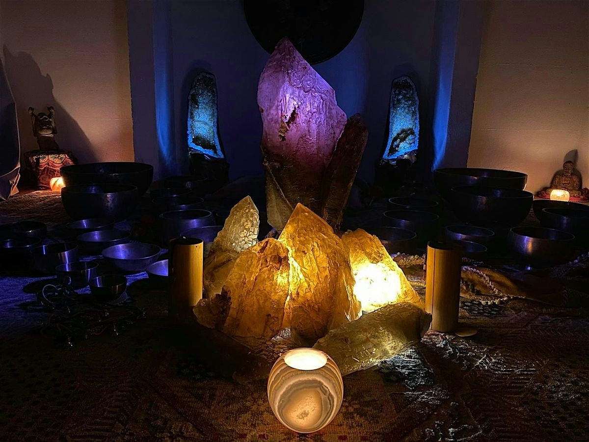 Sound Bath Meditation at Casa de Luz by Crystal Ashram