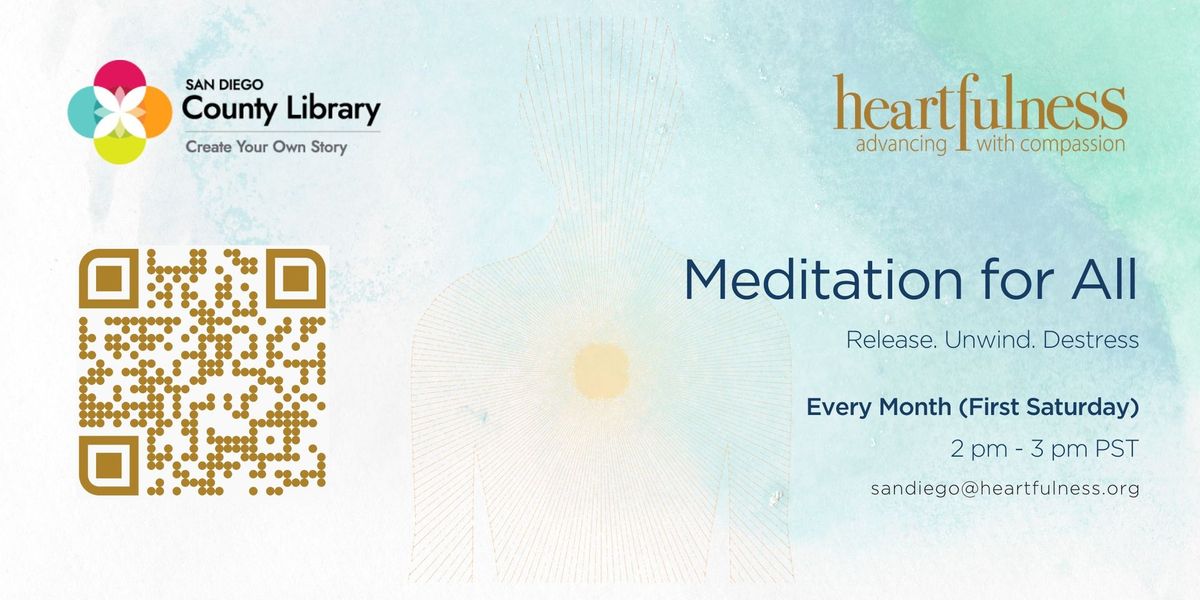 Serenity Saturdays: Heartful Meditation Experience