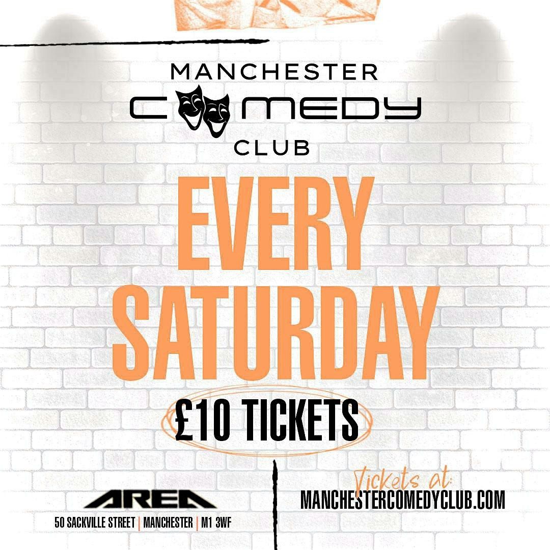 Manchester Comedy Club - LIVE comedy EVERY SATURDAY!