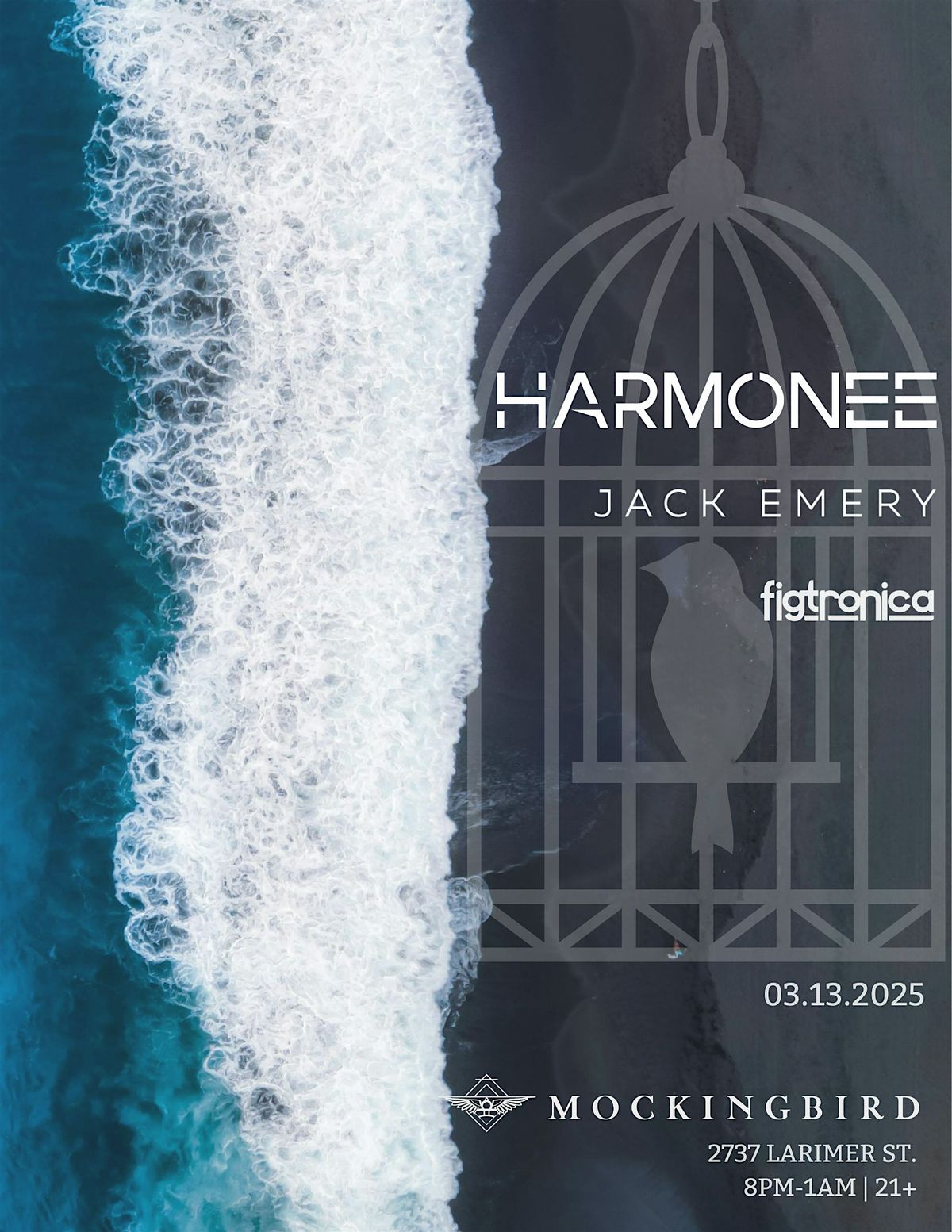 Harmonee with support from Jack Emery, Figtronica