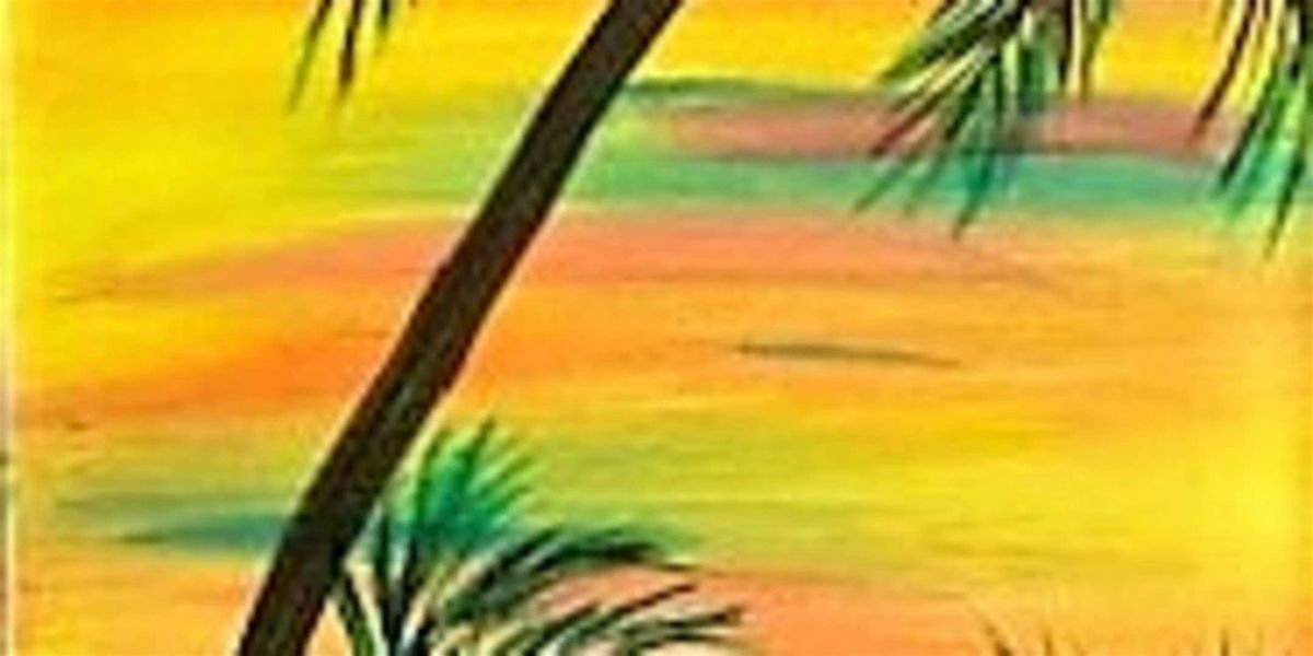Palms at Sunset - Paint and Sip by Classpop!\u2122