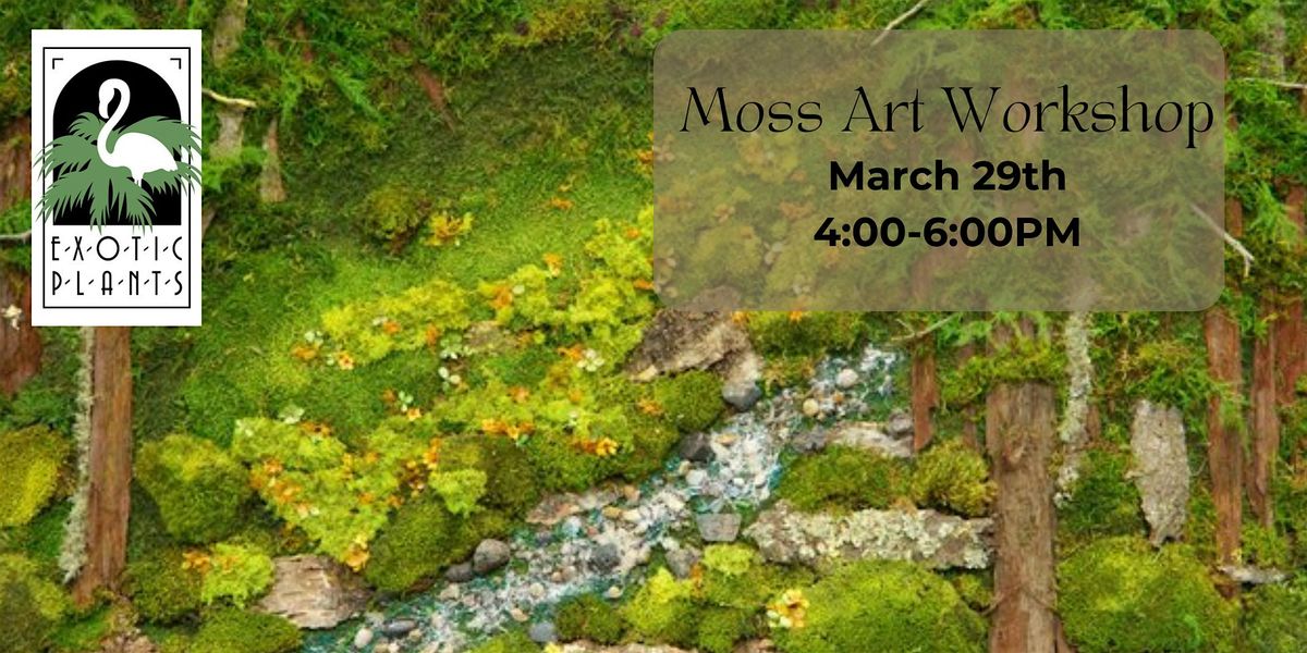 Spring Moss Art Workshop