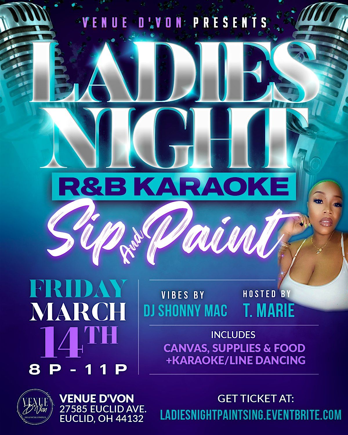 Ladies Night Sip & Paint Karaoke