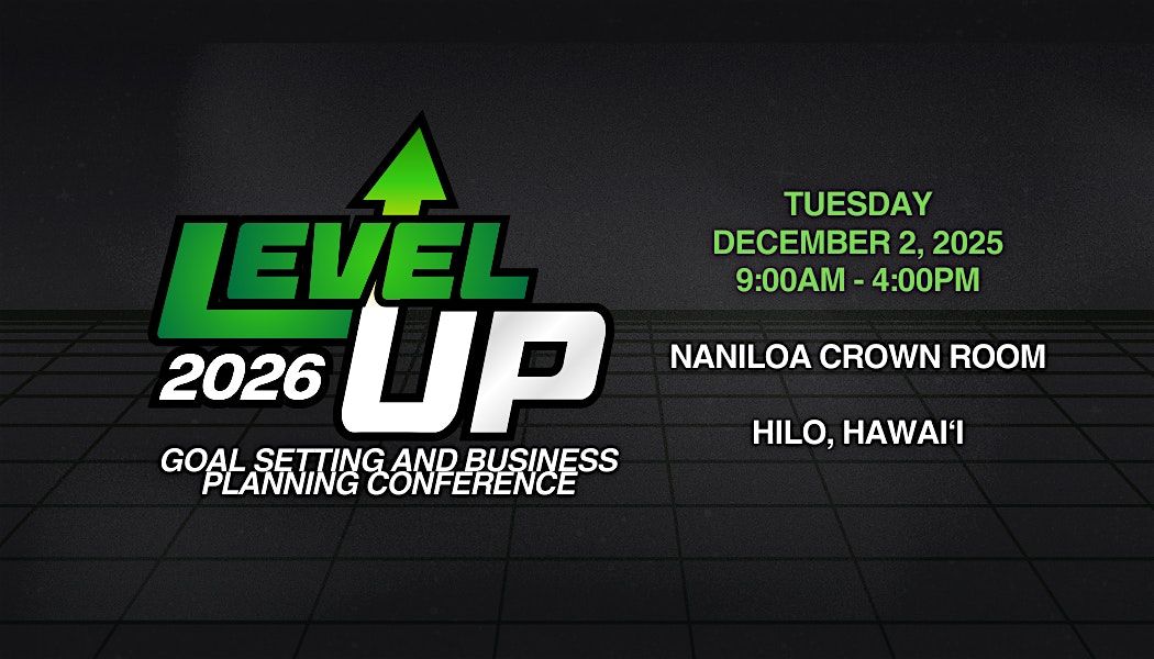 Level Up:  Goal Setting and Business Planning for 2026