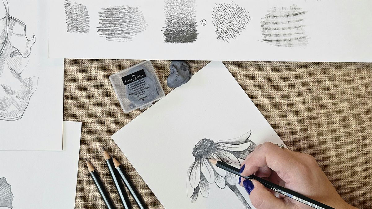 Drawing Class: Monochrome Botanical Studies