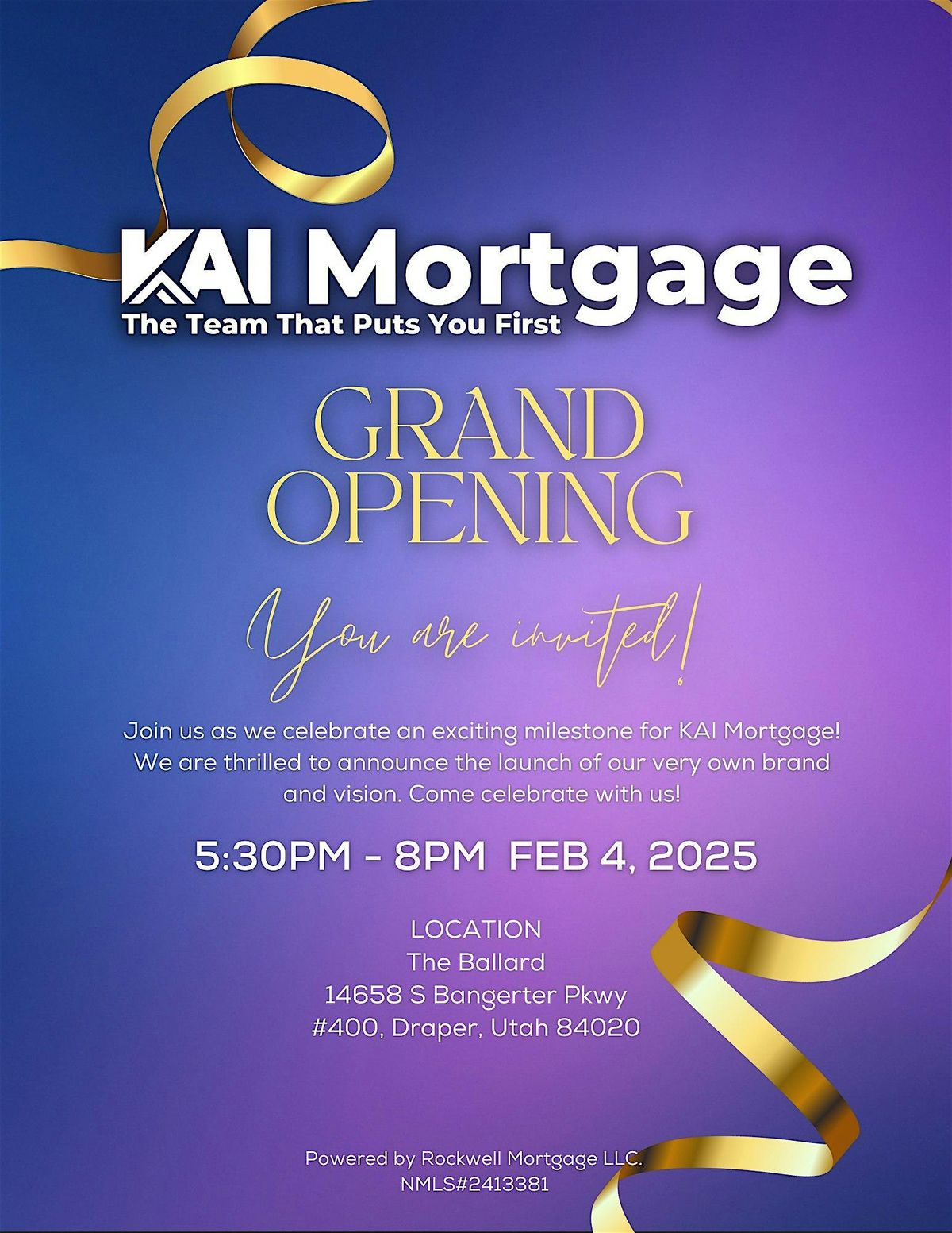 KAI Mortgage Grand Opening