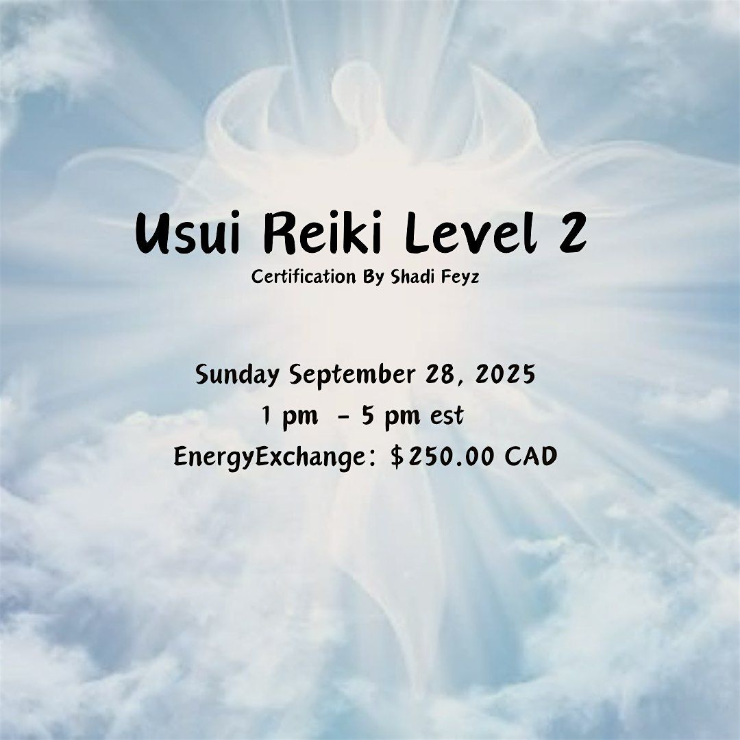 Usui Reiki Level 2 Certification Program