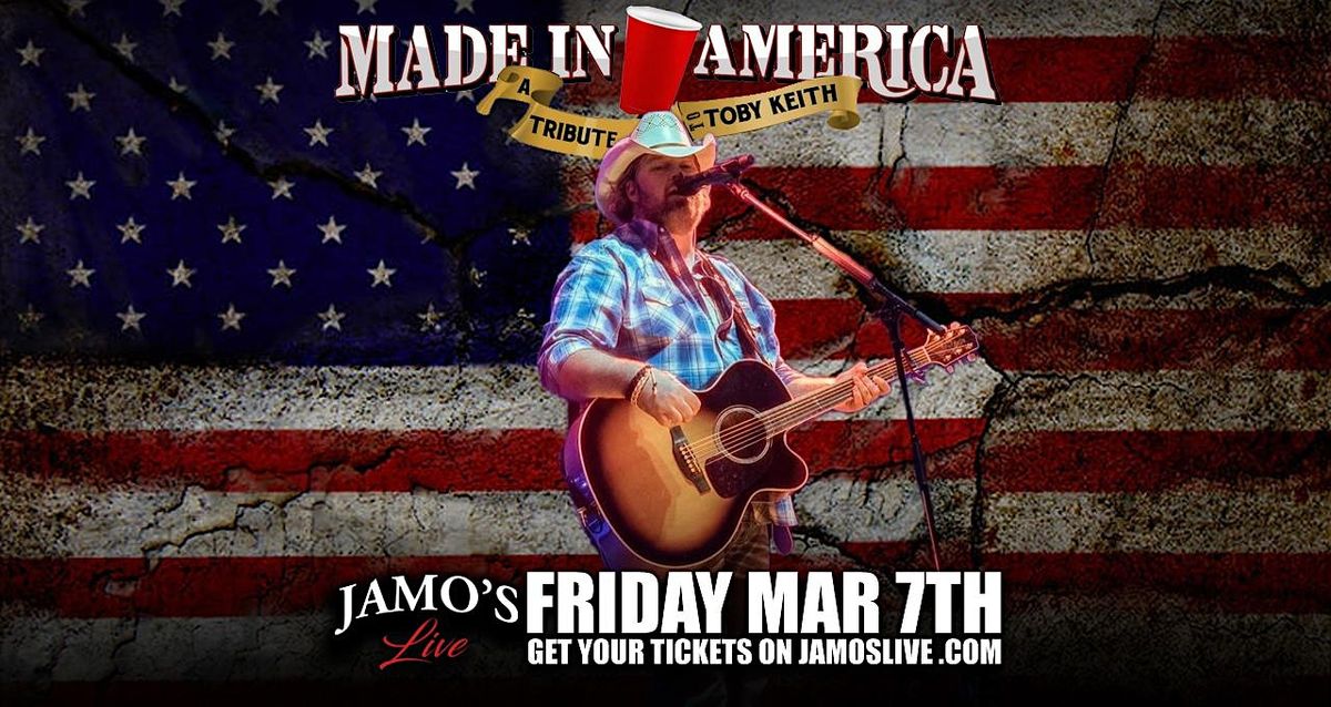 Made In America Tribute to Toby Keith at Jamo's Live