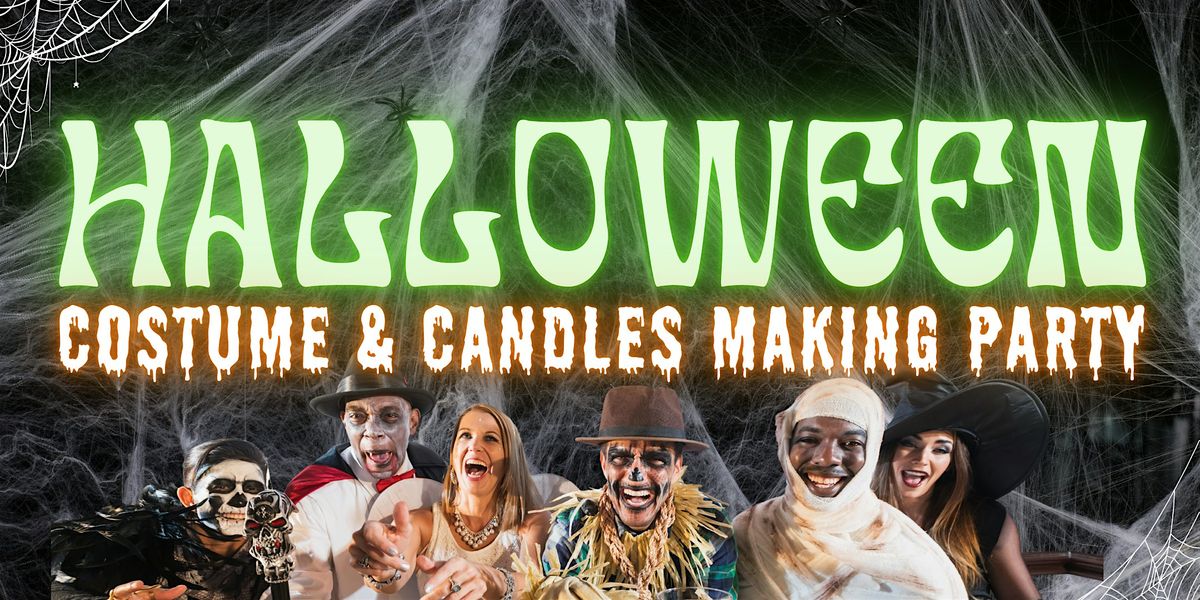 Halloween Candle Making & Costume Party