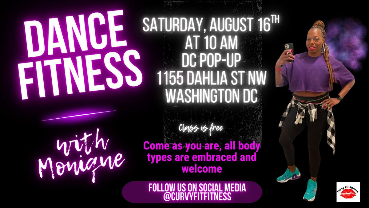 Our Health, Our Wealth: A Community Dance Fitness Party at The DC Pop-Up!