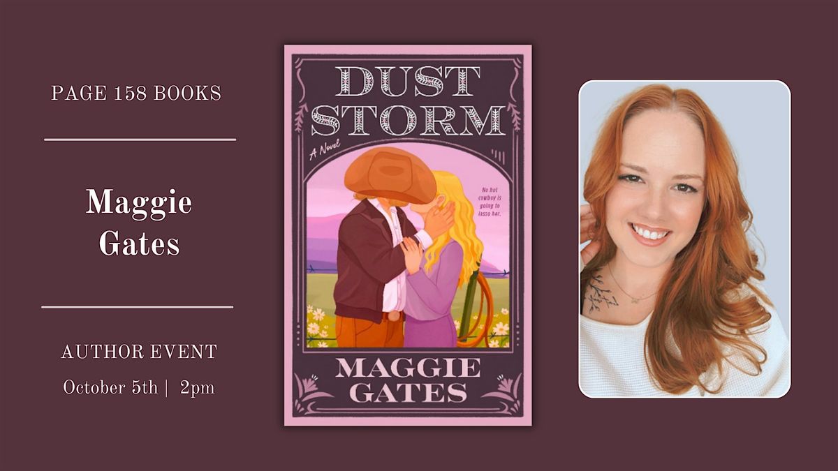 Author Event: Maggie Gates