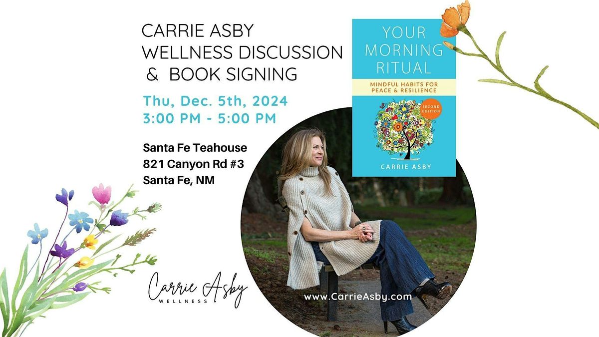 Your Morning Ritual: Wellness Discussion & Book Signing, Santa Fe