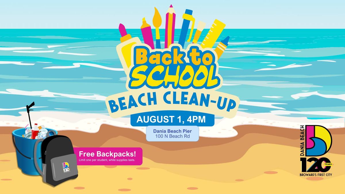 Back-to-School Beach Clean-up
