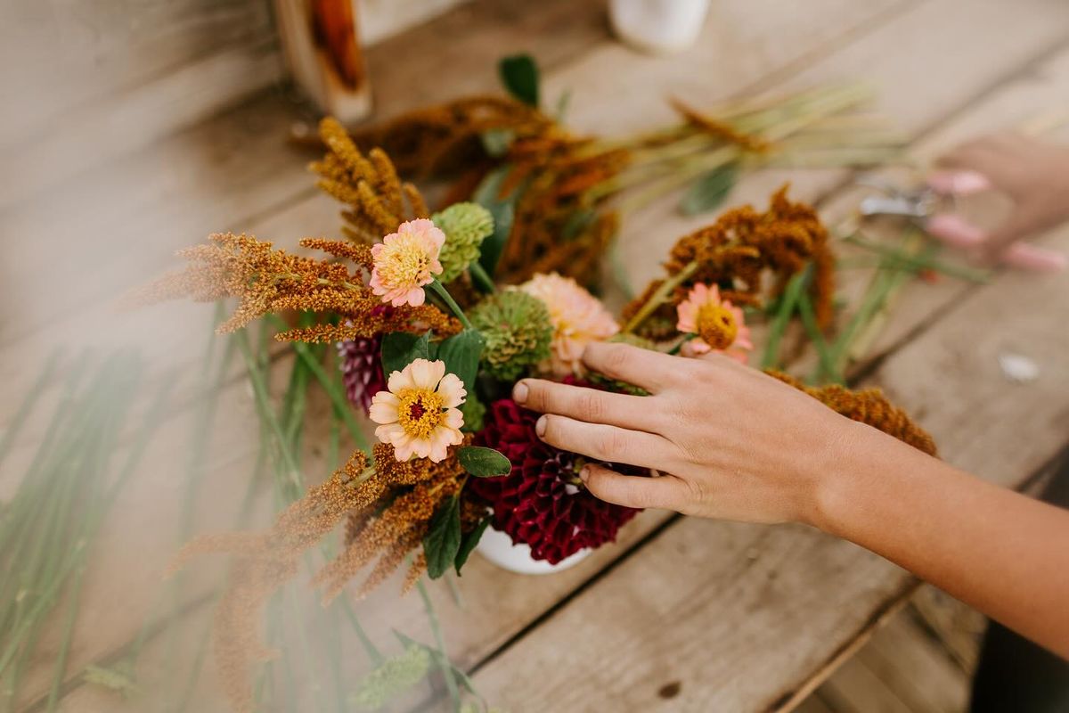 FLORAL ARRANGING WORKSHOP with Mellifera Flowers **TICKETED EVENT WITH LIMITED SPACE**