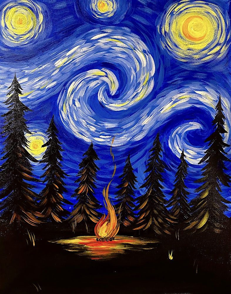 Toledo Paint and Sip Party - Under The Stars