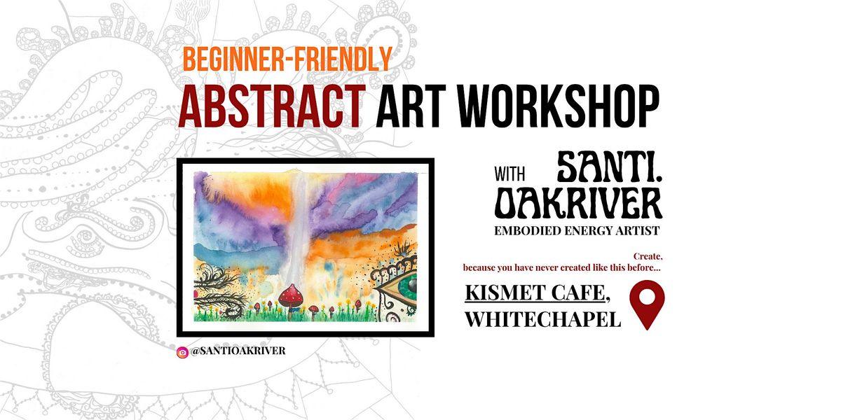 Beginner-Friendly Abstract Watercolour Workshop: A Cosy Afternoon <3