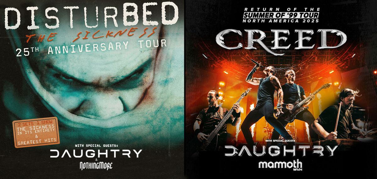 Disturbed  Daughtry & Nothing More