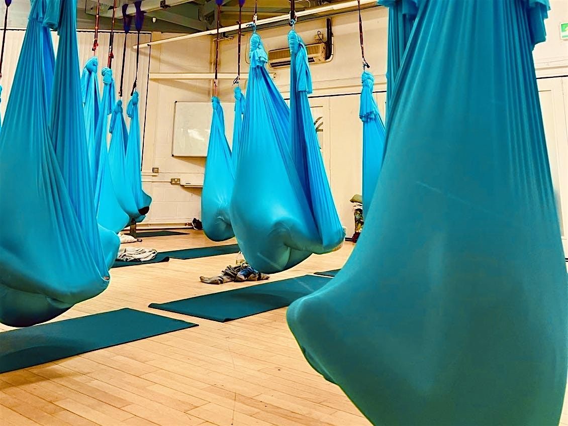 Aerial Sound Bath & Gentle Yin Yoga Flow 12.45-2.15pm - 31st May