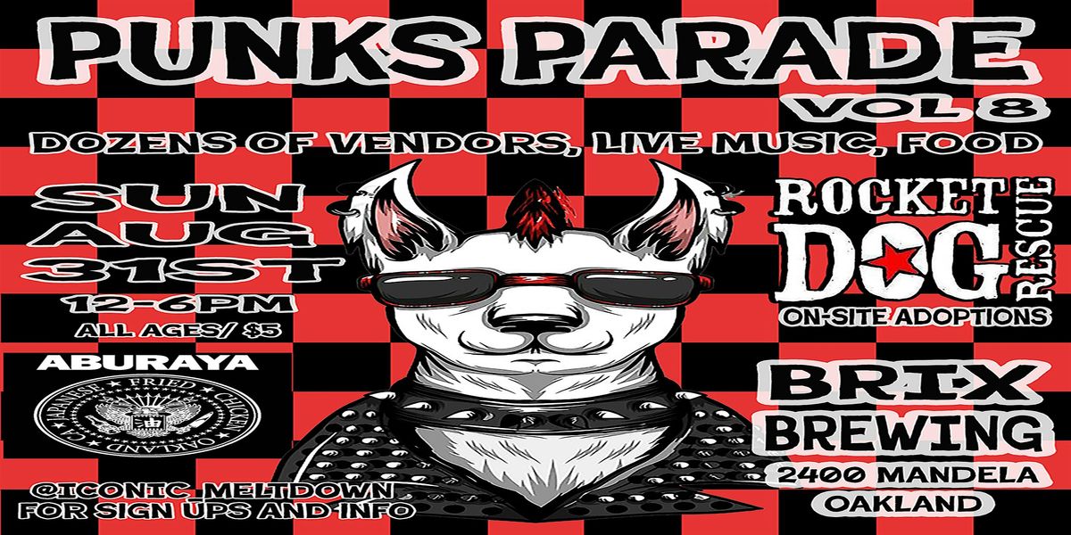 Punks Parade Craft Faire and Rocket Dog Rescue Fundraiser