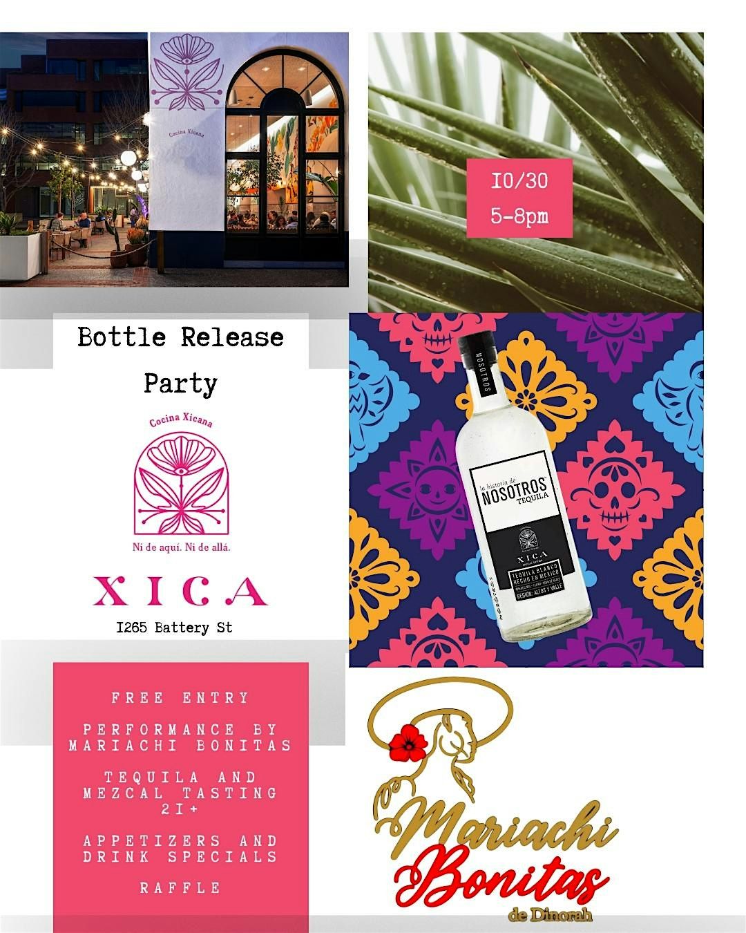 XICA x Nosotros Tequila Bottle Release Party!
