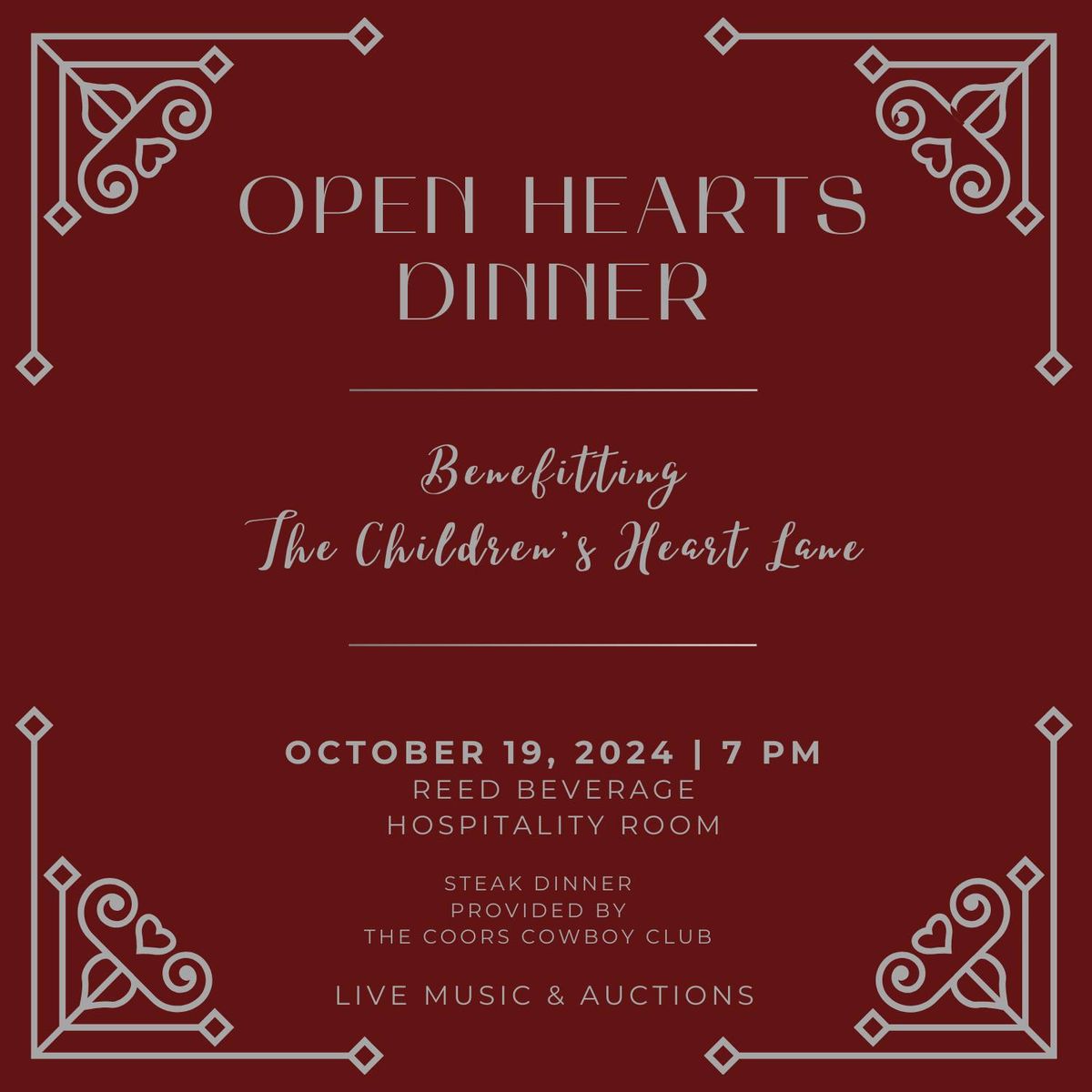 Open Hearts Dinner