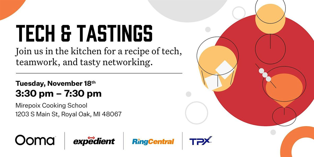 Tech and Tastings Detroit