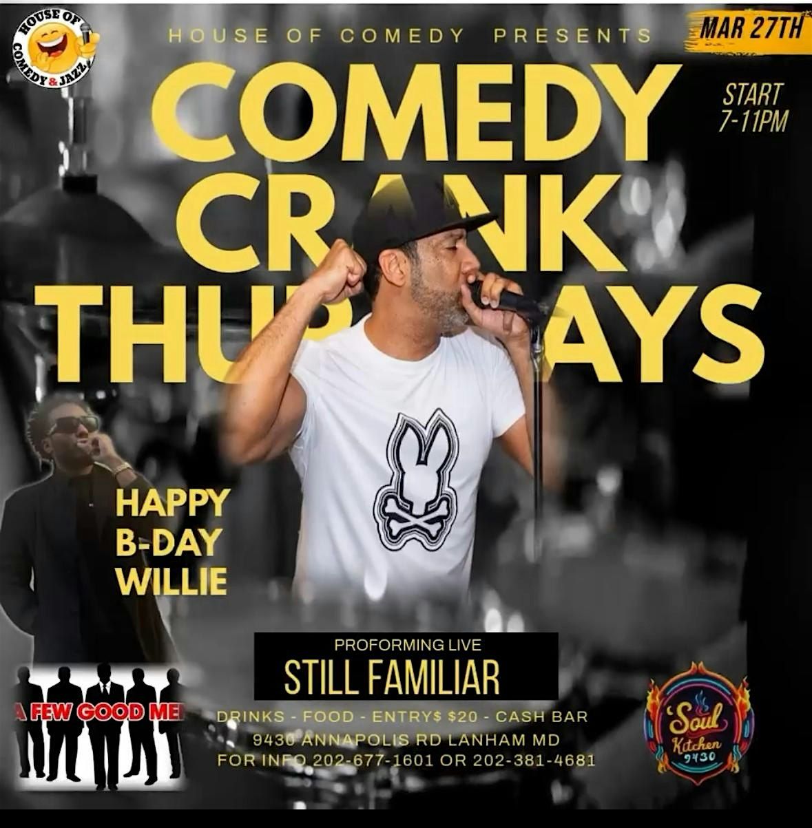 STILL FAMILIAR CRANK THURSDAYS