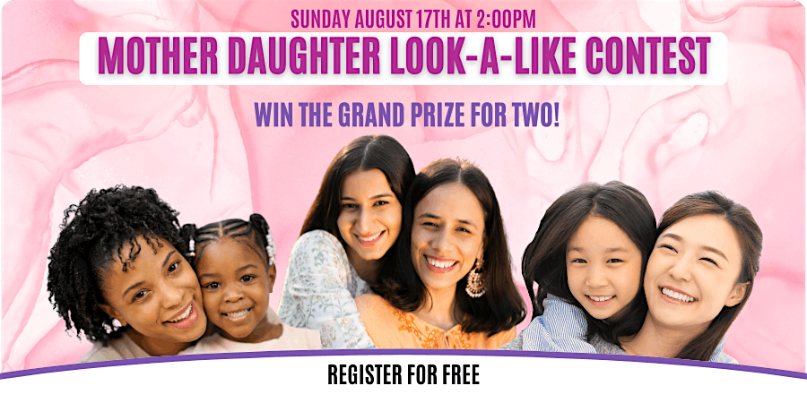 Mother Daughter Look-ALike Contest at the CA Women's Expo 2025