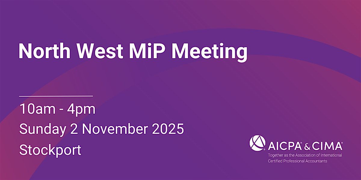 North West MiP Meeting