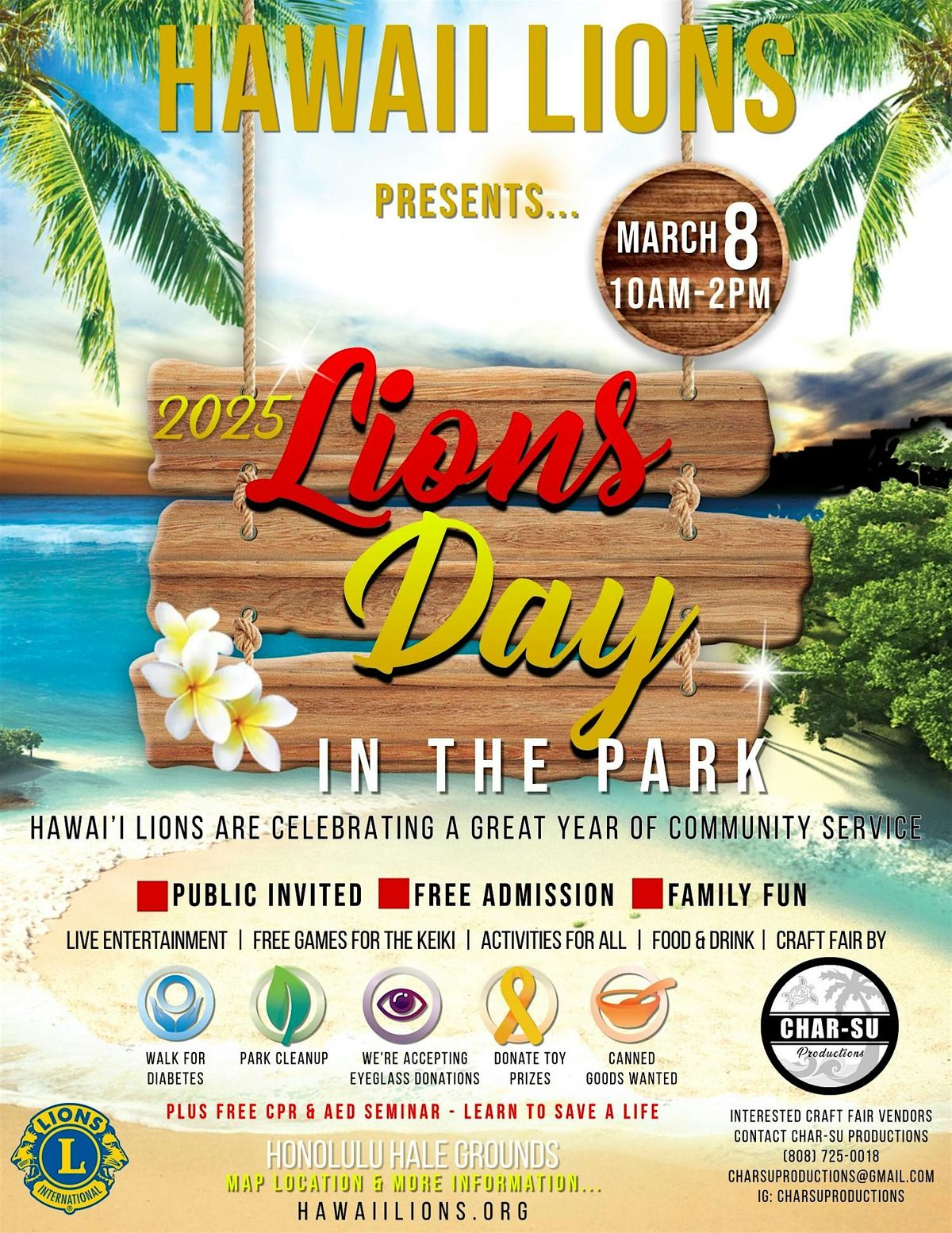 Lions Day In The Park