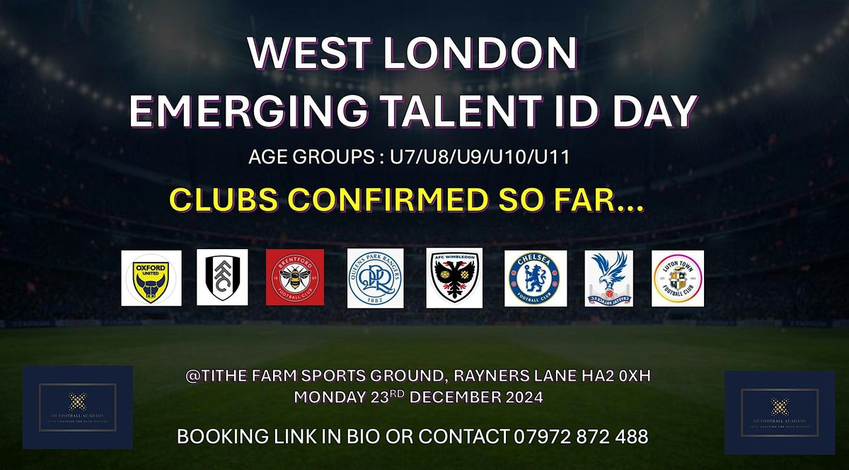 EMERGING TALENT ID DAY 23RD DECEMBER 2024