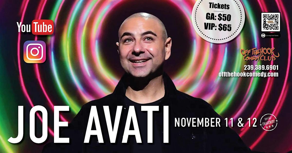 Comedian Joe Avati Live In Naples, Florida!