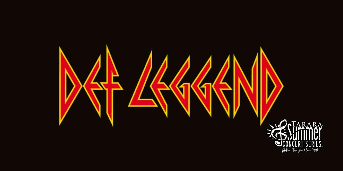 Def Leggend with Jagged Edge \u2013 The Ultimate Def Leppard Tribute