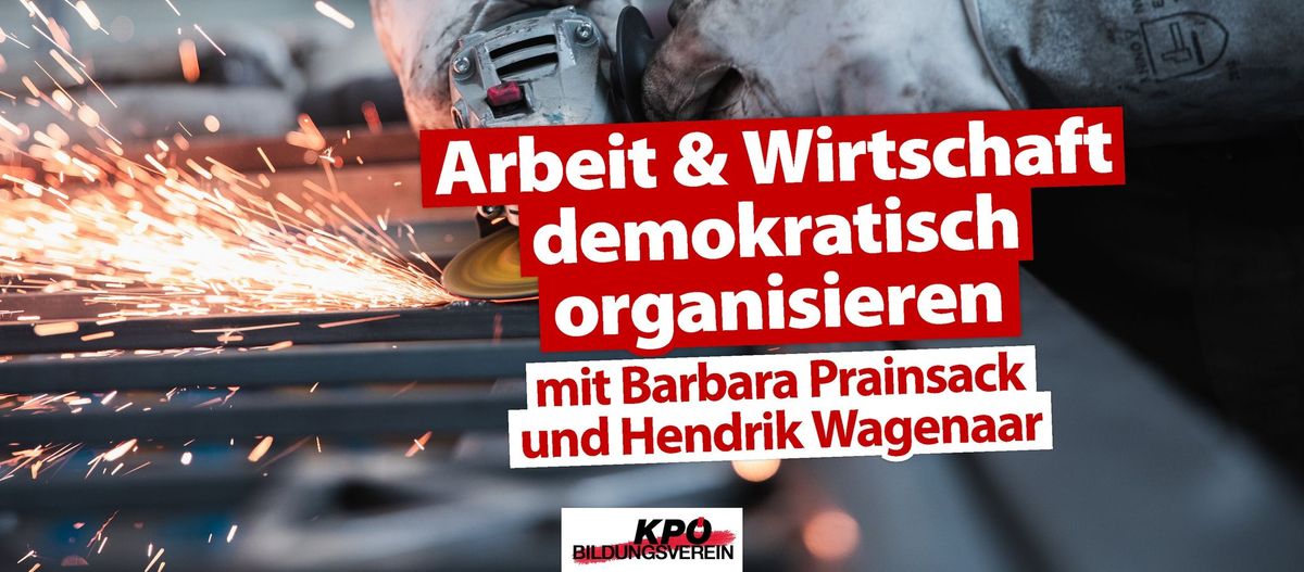 Arbeit und Wirtschaft demokratisch organisieren: mit Barbara Prainsack und Hendrik Wagenaar