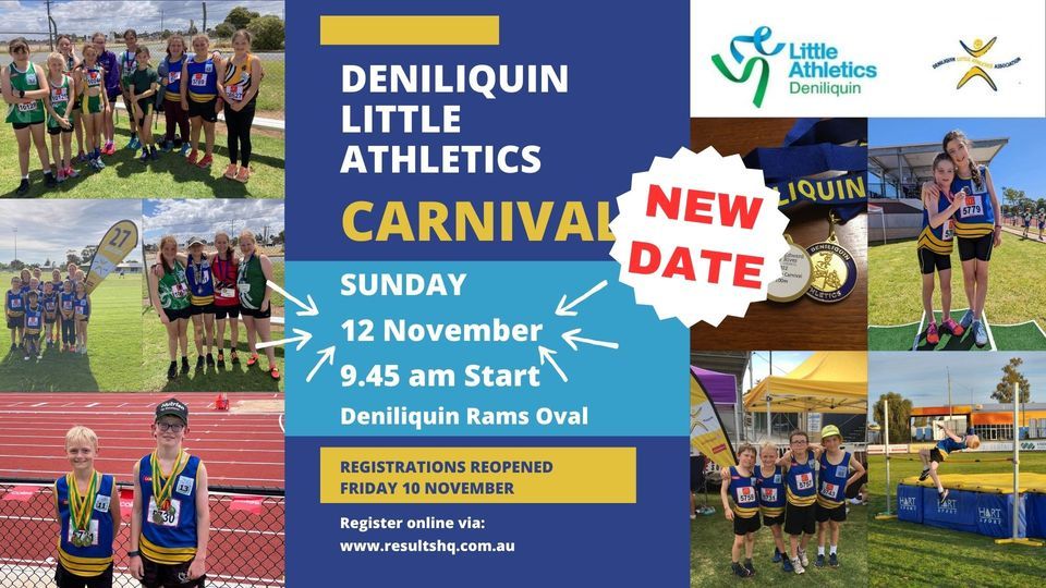 Deniliquin Little Athletics Carnival Rams Oval Deni Nsw Rochester 12