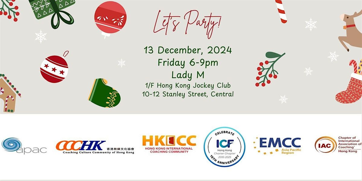 Christmas Gathering on 13 Dec 2024, Friday, from 6:00 pm to 9:00 pm