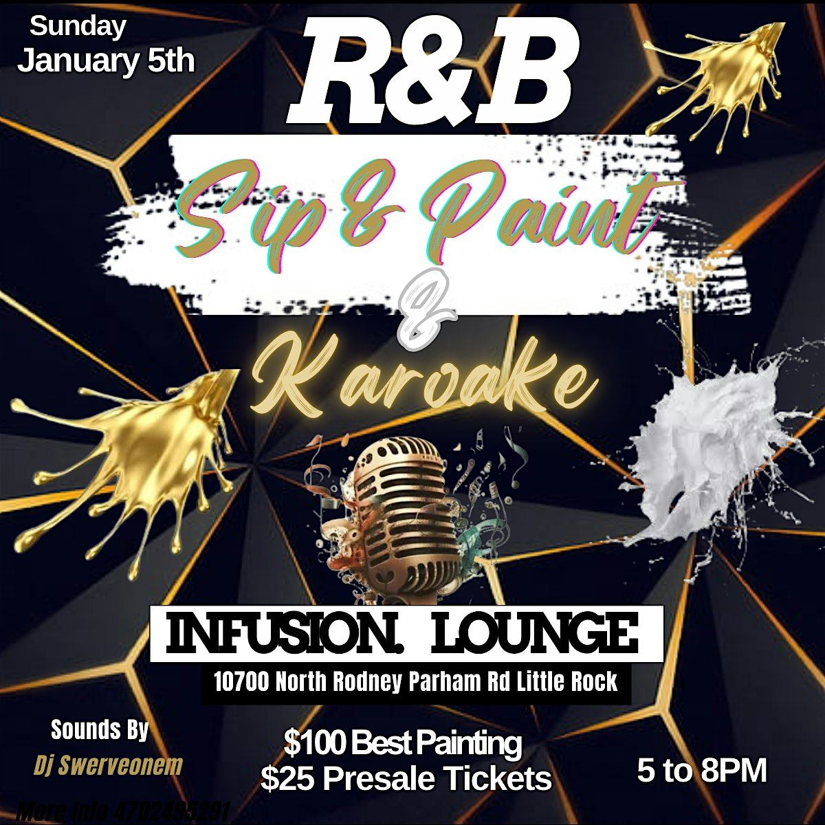 RnB Sip & Paint Karoake